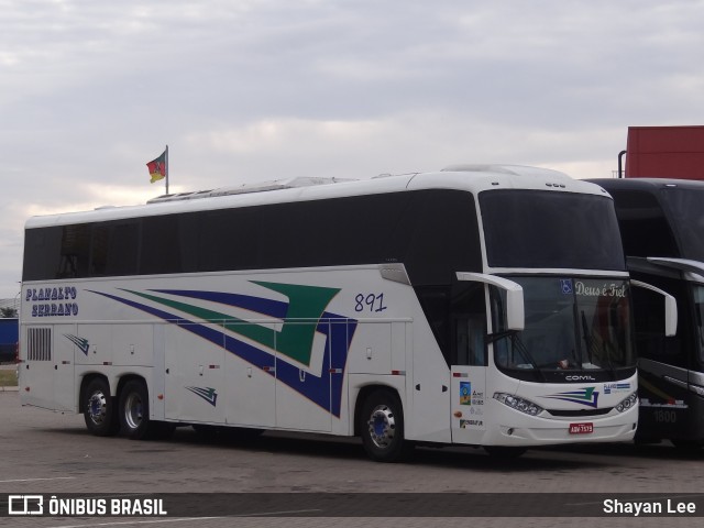Planalto Serrano Transporte e Turismo 891 na cidade de Porto Alegre, Rio Grande do Sul, Brasil, por Shayan Lee. Número da foto: #13249172.