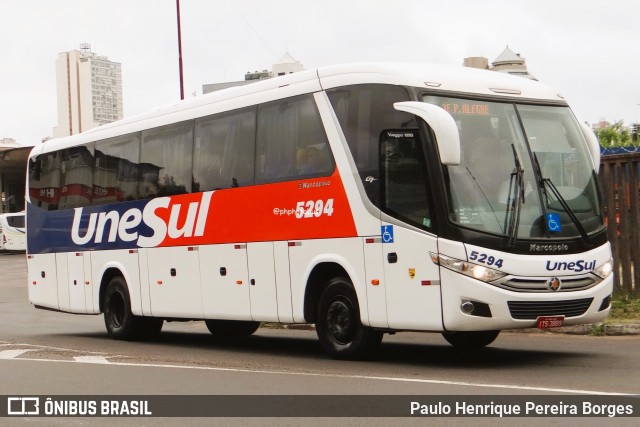 Unesul de Transportes 5294 na cidade de Porto Alegre, Rio Grande do Sul, Brasil, por Paulo Henrique Pereira Borges. Número da foto: #13248976.