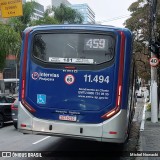 Viação Pirajuçara 11.494 na cidade de São Paulo, São Paulo, Brasil, por Michel Nowacki. Número da foto: #13249608.