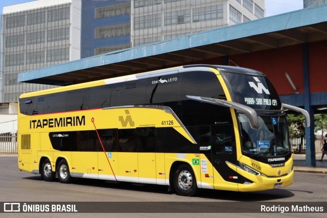 Viação Nova Itapemirim 41126 na cidade de Porto Alegre, Rio Grande do Sul, Brasil, por Rodrigo Matheus. Número da foto: #13252342.