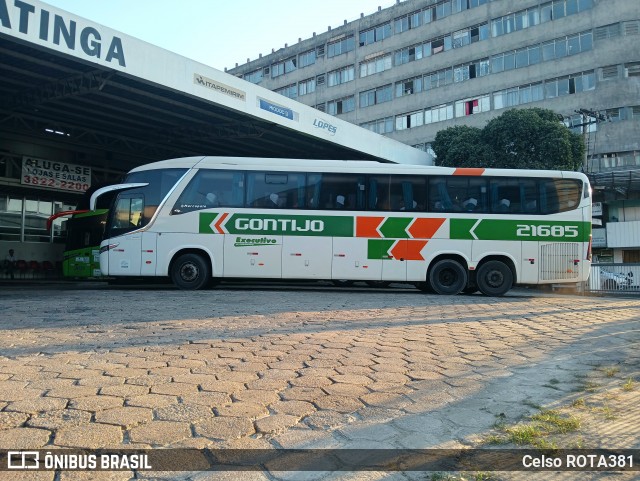 Empresa Gontijo de Transportes 21685 na cidade de Ipatinga, Minas Gerais, Brasil, por Celso ROTA381. Número da foto: #13251400.