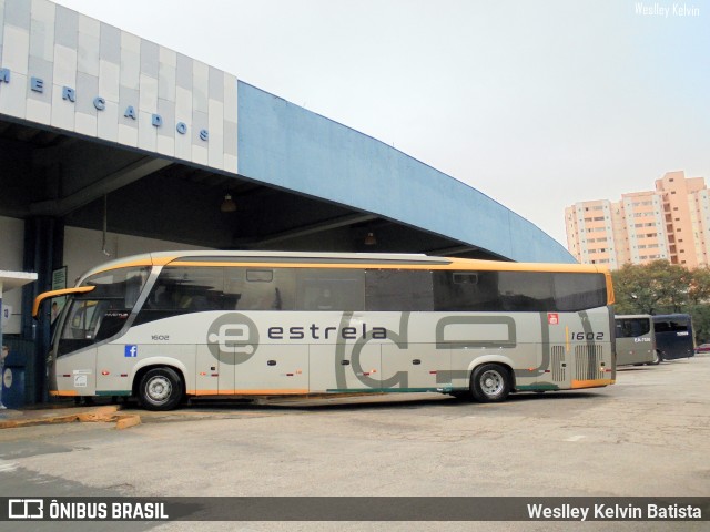 Viação Estrela 1602 na cidade de Sorocaba, São Paulo, Brasil, por Weslley Kelvin Batista. Número da foto: #13251031.