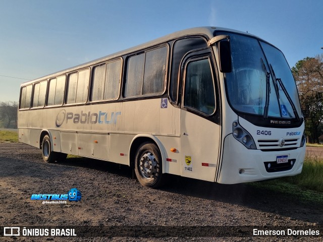 Pablotur 2406 na cidade de Charqueadas, Rio Grande do Sul, Brasil, por Emerson Dorneles. Número da foto: #13251568.
