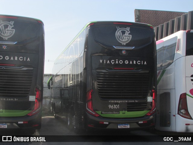 Viação Garcia 96101 na cidade de Curitiba, Paraná, Brasil, por GDC __39AM. Número da foto: #13251887.