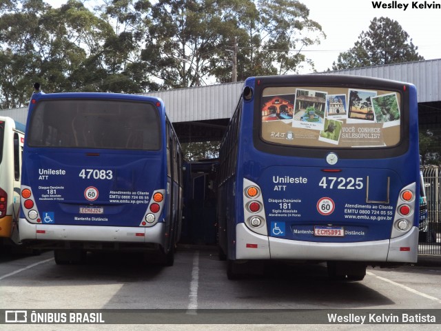ATT - Alto Tietê Transportes 47.225 na cidade de Mogi das Cruzes, São Paulo, Brasil, por Weslley Kelvin Batista. Número da foto: #13251066.