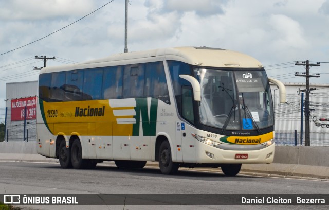 Viação Nacional 18590 na cidade de Jaboatão dos Guararapes, Pernambuco, Brasil, por Daniel Cleiton  Bezerra. Número da foto: #13251275.