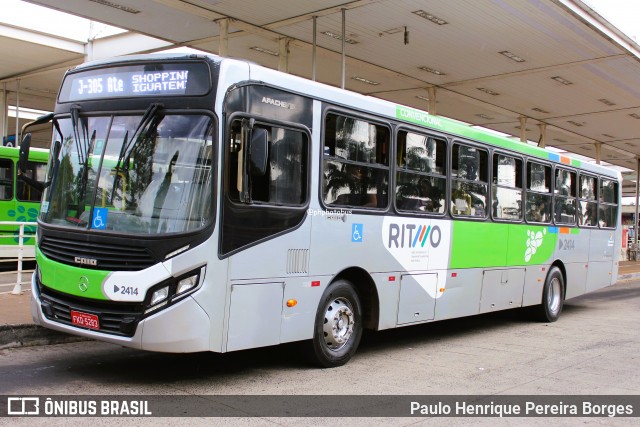 Transcorp 2414 na cidade de Ribeirão Preto, São Paulo, Brasil, por Paulo Henrique Pereira Borges. Número da foto: #13252246.