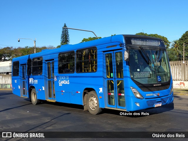 SOGAL - Sociedade de Ônibus Gaúcha Ltda. 102 na cidade de Canoas, Rio Grande do Sul, Brasil, por Otávio dos Reis . Número da foto: #13252036.
