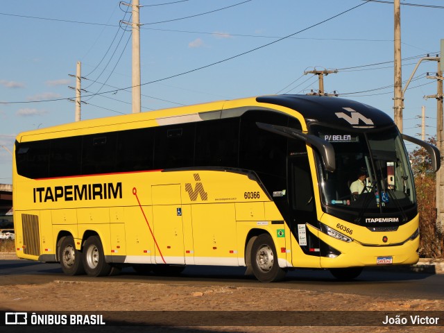 Viação Nova Itapemirim 60366 na cidade de Teresina, Piauí, Brasil, por João Victor. Número da foto: #13252303.