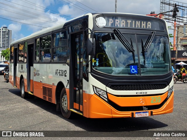 Empresa de Transportes Nova Marambaia AT-63812 na cidade de Belém, Pará, Brasil, por Adriano Castro. Número da foto: #13252730.