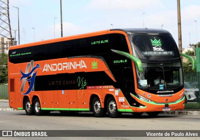 Empresa de Transportes Andorinha 7064 na cidade de São Paulo, São Paulo, Brasil, por Vicente de Paulo Alves. Número da foto: #13250763.