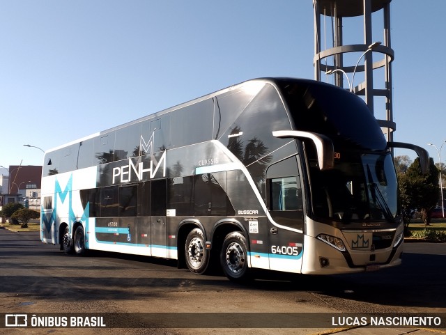 Empresa de Ônibus Nossa Senhora da Penha 64005 na cidade de Lages, Santa Catarina, Brasil, por LUCAS NASCIMENTO. Número da foto: #13250569.