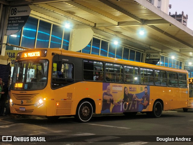 Auto Viação Chapecó 25387 na cidade de Chapecó, Santa Catarina, Brasil, por Douglas Andrez. Número da foto: #13251225.
