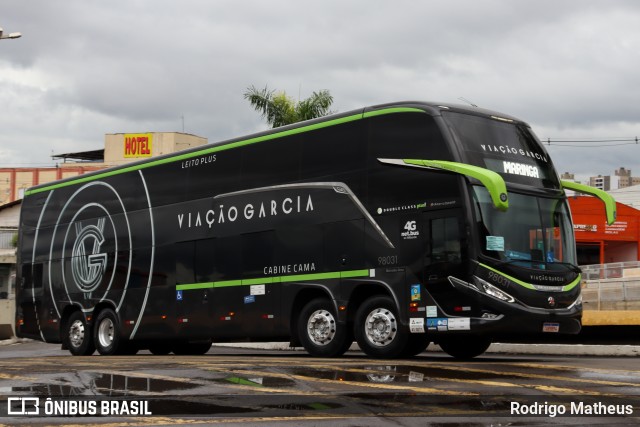 Viação Garcia 98031 na cidade de Londrina, Paraná, Brasil, por Rodrigo Matheus. Número da foto: #13251912.