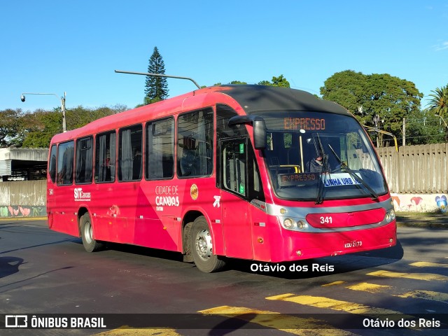 SOGAL - Sociedade de Ônibus Gaúcha Ltda. 341 na cidade de Canoas, Rio Grande do Sul, Brasil, por Otávio dos Reis . Número da foto: #13252030.