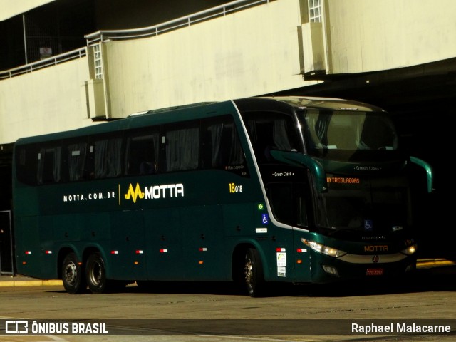 Viação Motta 18018 na cidade de São José do Rio Preto, São Paulo, Brasil, por Raphael Malacarne. Número da foto: #13251814.