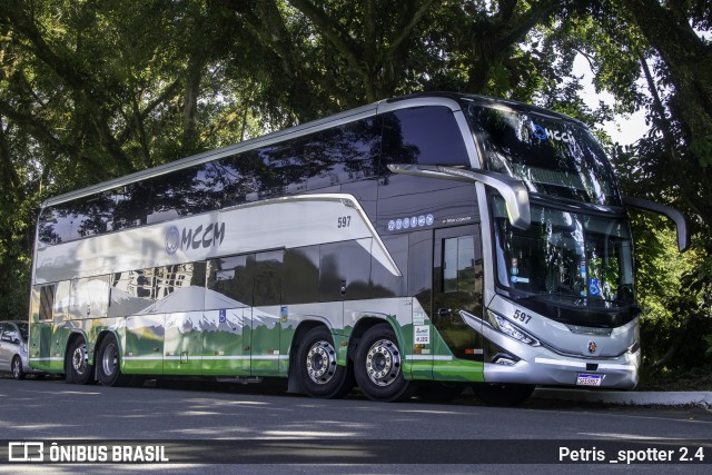 MCCM Transportes 597 na cidade de Joinville, Santa Catarina, Brasil, por Petris _spotter 2.4. Número da foto: #13252776.