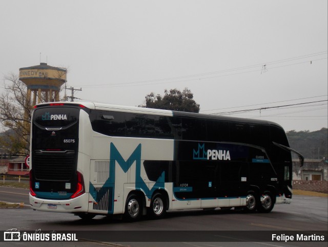 Empresa de Ônibus Nossa Senhora da Penha 65075 na cidade de Santana do Livramento, Rio Grande do Sul, Brasil, por Felipe Martins. Número da foto: #13251239.