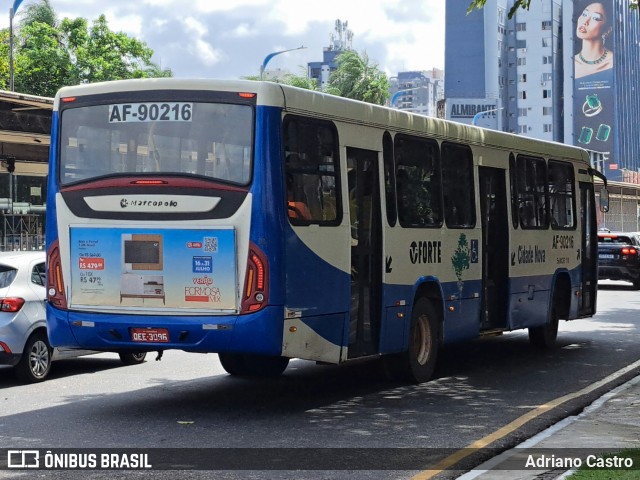 Viação Forte AF-90216 na cidade de Belém, Pará, Brasil, por Adriano Castro. Número da foto: #13252769.