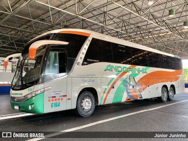 Empresa de Transportes Andorinha 6164 na cidade de Bauru, São Paulo, Brasil, por Júnior Juninho. Número da foto: #13252699.