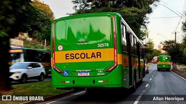 Transportes Capellini 32578 na cidade de Paulínia, São Paulo, Brasil, por Allan Henrique. Número da foto: #13250777.