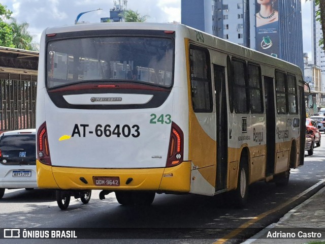Empresa de Transportes Nova Marambaia AT-66403 na cidade de Belém, Pará, Brasil, por Adriano Castro. Número da foto: #13252746.