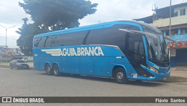 Viação Águia Branca 33100 na cidade de Cruz das Almas, Bahia, Brasil, por Flávio  Santos. Número da foto: #13250251.