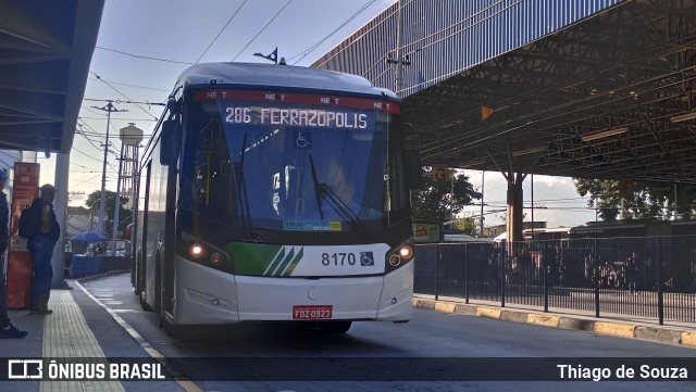 Next Mobilidade - ABC Sistema de Transporte 8170 na cidade de Santo André, São Paulo, Brasil, por Thiago de Souza. Número da foto: #13251362.