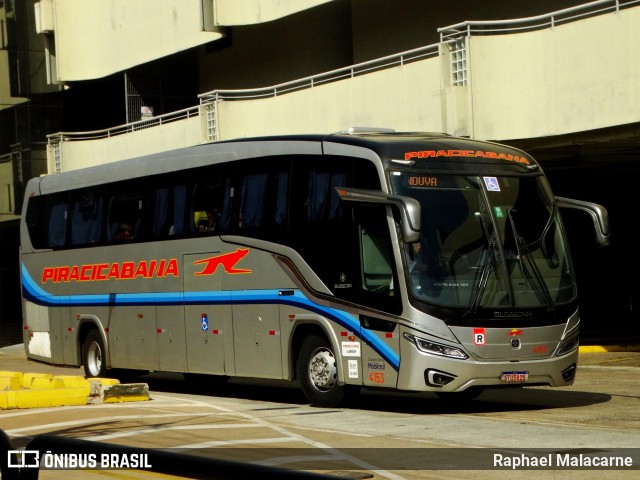 Viação Piracicabana 4153 na cidade de São José do Rio Preto, São Paulo, Brasil, por Raphael Malacarne. Número da foto: #13252017.