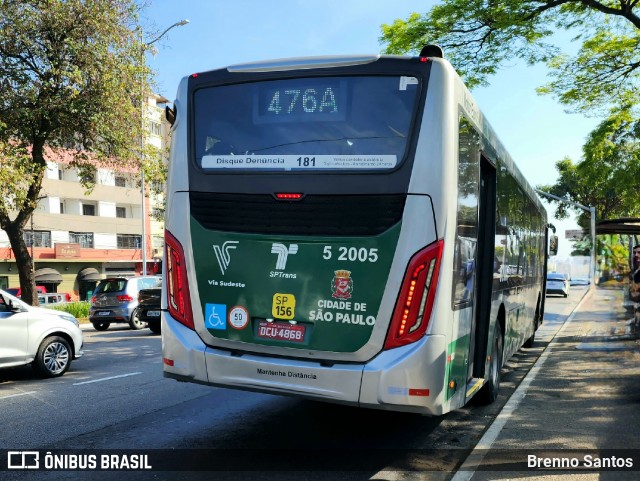 Via Sudeste Transportes S.A. 5 2005 na cidade de São Paulo, São Paulo, Brasil, por Brenno Santos. Número da foto: #13250179.