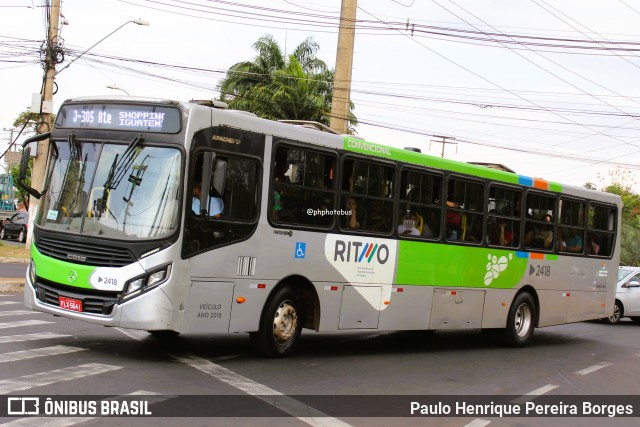 Transcorp 2418 na cidade de Ribeirão Preto, São Paulo, Brasil, por Paulo Henrique Pereira Borges. Número da foto: #13252250.