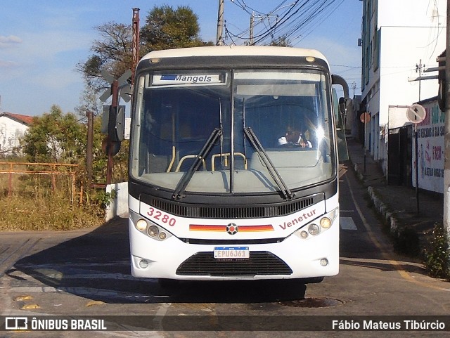 Venetur Turismo 3280 na cidade de Três Corações, Minas Gerais, Brasil, por Fábio Mateus Tibúrcio. Número da foto: #13249969.