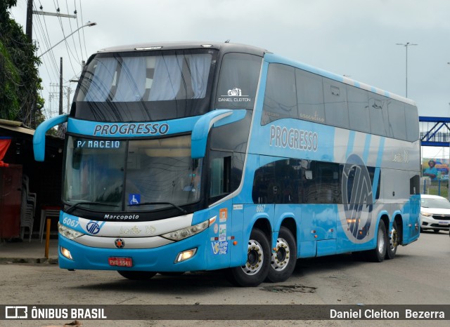 Auto Viação Progresso 6067 na cidade de Jaboatão dos Guararapes, Pernambuco, Brasil, por Daniel Cleiton  Bezerra. Número da foto: #13251269.