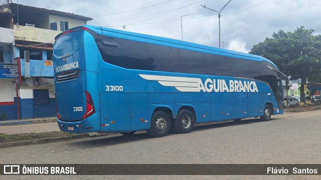 Viação Águia Branca 33100 na cidade de Cruz das Almas, Bahia, Brasil, por Flávio  Santos. Número da foto: #13250248.