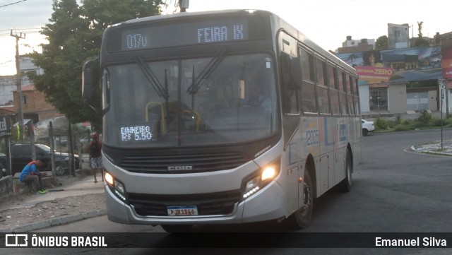 Auto Ônibus São João 12005 na cidade de Feira de Santana, Bahia, Brasil, por Emanuel Silva. Número da foto: #13250529.