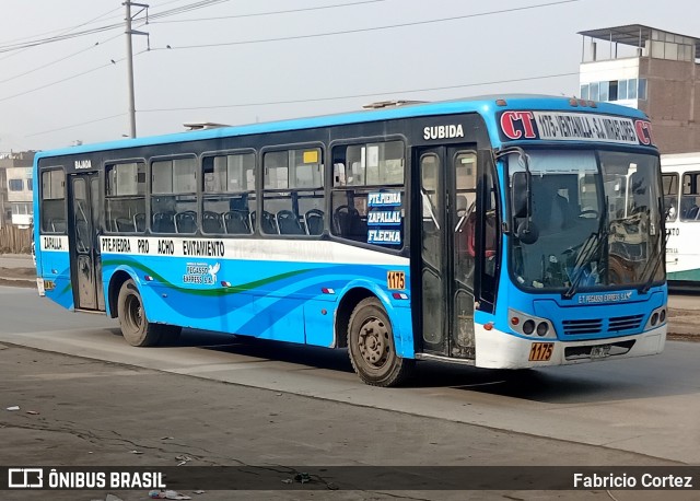 Transportes Pegasso Express  na cidade de Villa El Salvador, Lima, Lima Metropolitana, Peru, por Fabricio Cortez. Número da foto: #13250302.