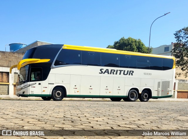 Saritur - Santa Rita Transporte Urbano e Rodoviário 13330 na cidade de Divinópolis, Minas Gerais, Brasil, por João Marcos William. Número da foto: #13251705.