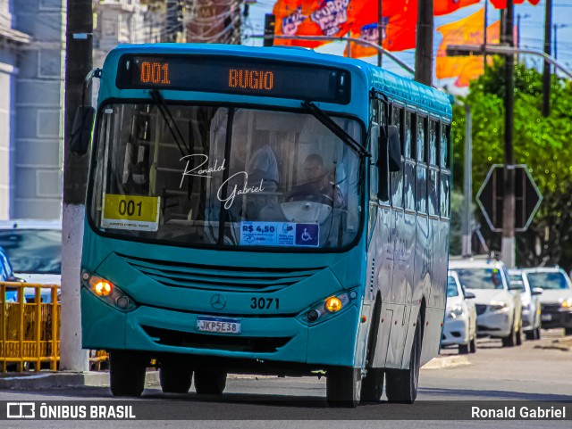 VRS - Viação Roberto Santana 3071 na cidade de Aracaju, Sergipe, Brasil, por Ronald Gabriel. Número da foto: #13250219.