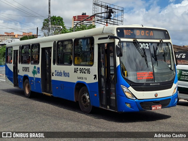 Viação Forte AF-90216 na cidade de Belém, Pará, Brasil, por Adriano Castro. Número da foto: #13252766.