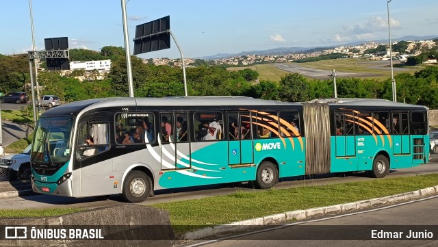 Expresso Unir 14172 na cidade de Belo Horizonte, Minas Gerais, Brasil, por Edmar Junio. Número da foto: #13252415.