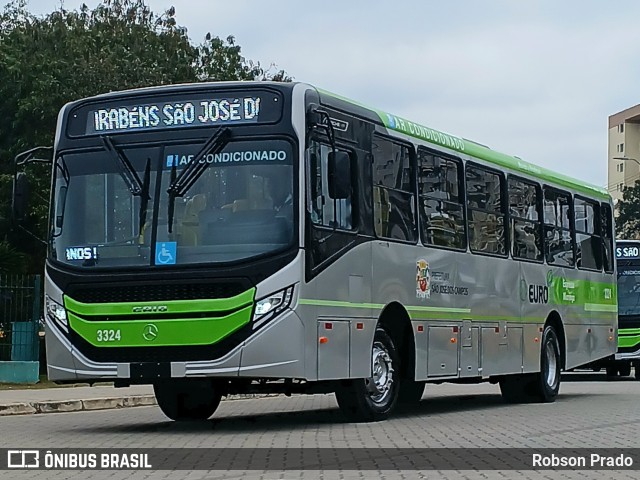 Expresso Maringá São José dos Campos 3324 na cidade de São José dos Campos, São Paulo, Brasil, por Robson Prado. Número da foto: #13250878.