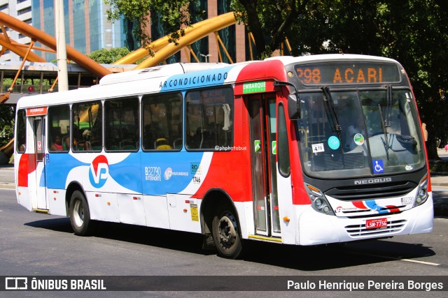 Viação Pavunense B32790 na cidade de Rio de Janeiro, Rio de Janeiro, Brasil, por Paulo Henrique Pereira Borges. Número da foto: #13252201.