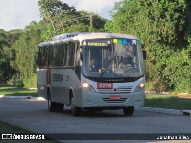 Borborema Imperial Transportes 2276 na cidade de Recife, Pernambuco, Brasil, por Jonathan Silva. Número da foto: #13250576.