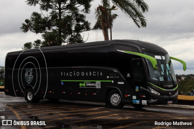 Viação Garcia 82339 na cidade de Londrina, Paraná, Brasil, por Rodrigo Matheus. Número da foto: #13251939.