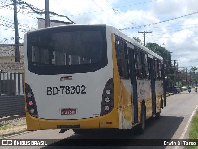 Belém Rio Transportes BD-78302 na cidade de Belém, Pará, Brasil, por Erwin Di Tarso. Número da foto: #13250622.