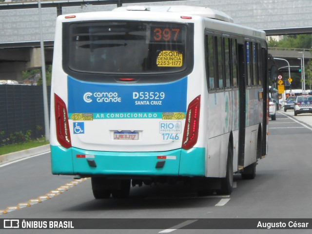 Transportes Campo Grande D53529 na cidade de Rio de Janeiro, Rio de Janeiro, Brasil, por Augusto César. Número da foto: #13251170.