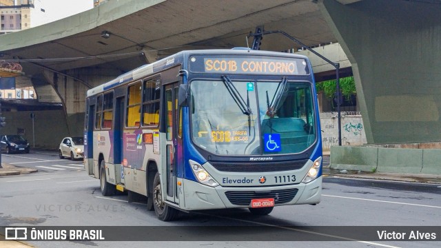 Viação Sandra 11113 na cidade de Belo Horizonte, Minas Gerais, Brasil, por Victor Alves. Número da foto: #13250659.