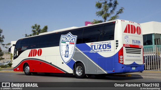 ADO - Autobuses de Oriente 1258 na cidade de Pachuca de Soto, Hidalgo, México, por Omar Ramírez Thor2102. Número da foto: #13252381.