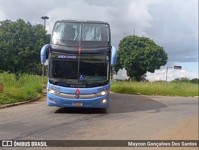 Rápido Federal 11702 na cidade de Anápolis, Goiás, Brasil, por Maycon Gonçalves Dos Santos. Número da foto: #13251115.