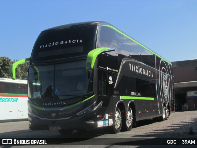 Viação Garcia 98100 na cidade de Curitiba, Paraná, Brasil, por GDC __39AM. Número da foto: #13251835.
